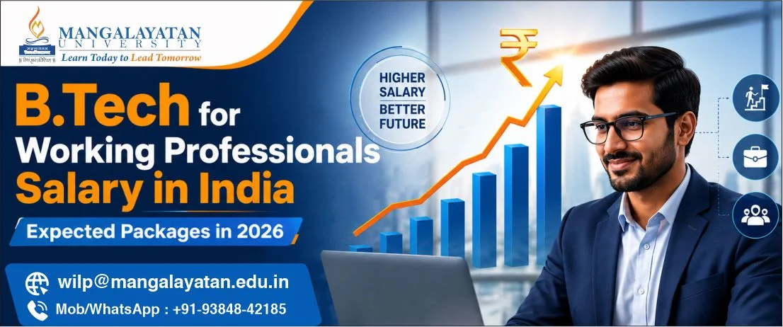 B.Tech for Working Professionals Salary in India: Expected Packages in 2026